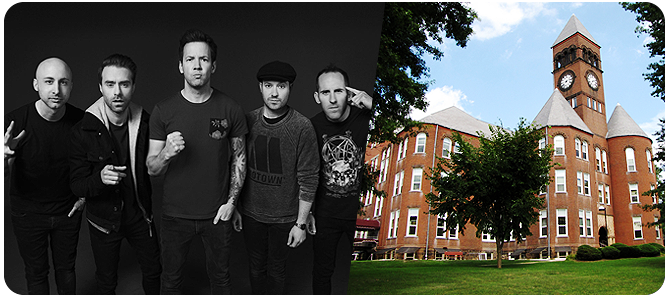 Simple Plan v listopadu vystoupí na Univerzitě Slippery Rock v Pennsylvánii!