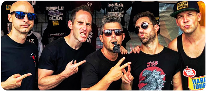 Peter John publikoval zbytek videí ze zákulisí Warped Tour se Simple Plan