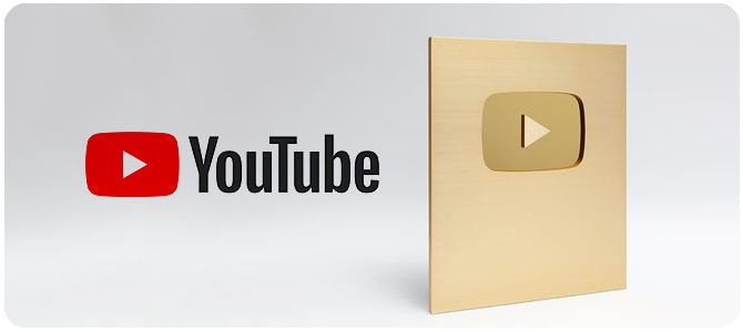 Simple Plan získali zlatý YouTube Play Button za 1 milion odběratelů!