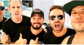 YouTuber Elton Castee (TFIL) documents his on-stage moment with Simple Plan in a new vlog