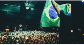 First two No Pads shows in Brazil: political chants & scheduling changes