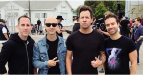 Simple Plan interviewed on the set of ‘Summertime Dropouts’ & new info about their film cameo revealed